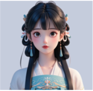 古风二次元少女